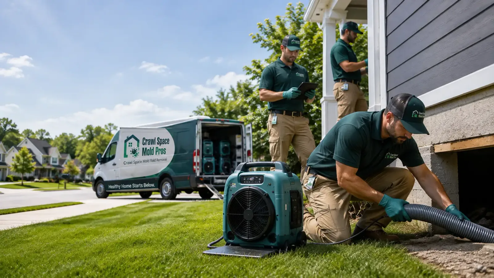 Crawl Space Mold Removal in Trinity, TX